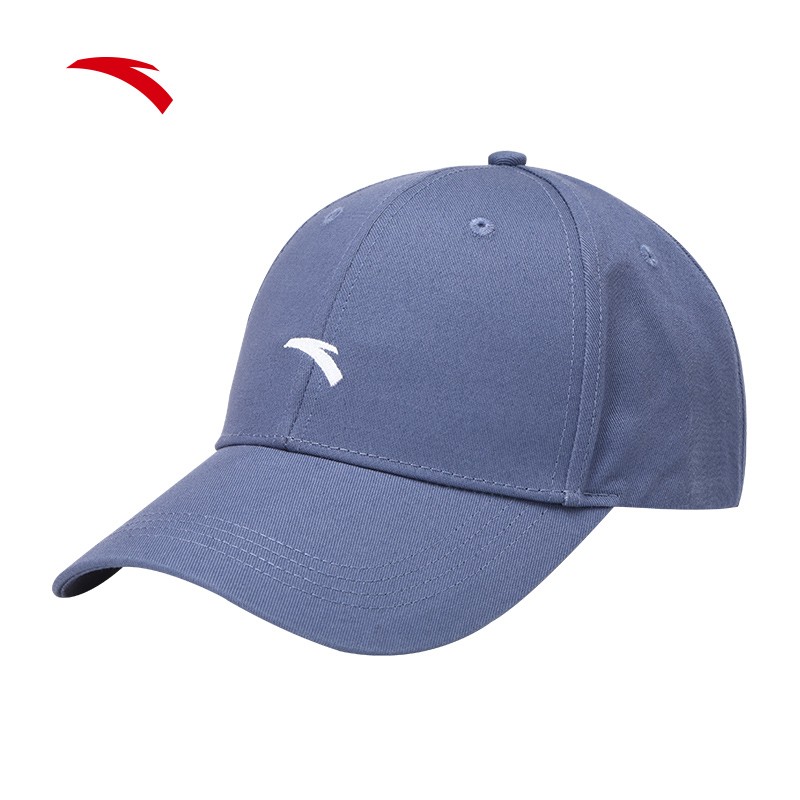 安踏运动帽子秋冬季新款鸭舌帽男女户外跑步潮流休闲运动帽棒球帽小