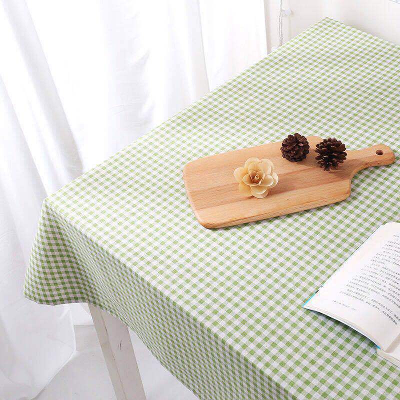 魅若丝网红少女心书桌布台布布艺棉麻小清新北欧茶几布餐桌布长方形