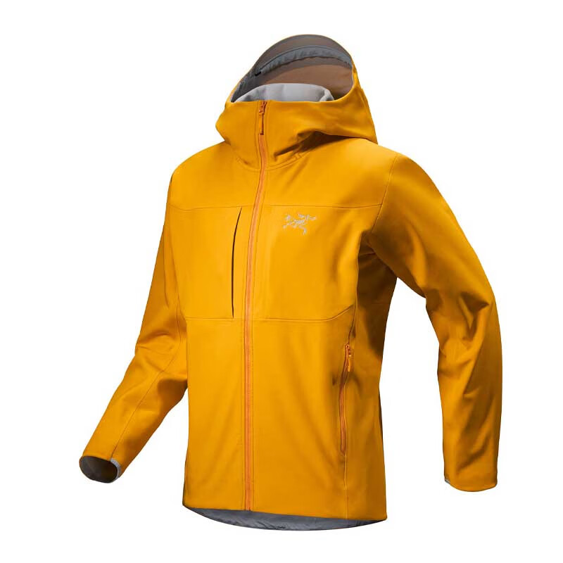 始祖鸟（ARC'TERYX）买手代购Gamma MX Hoody 男士户外薄绒保暖防风雨软壳连帽冲锋衣 Edziza橙 埃齐橙 M