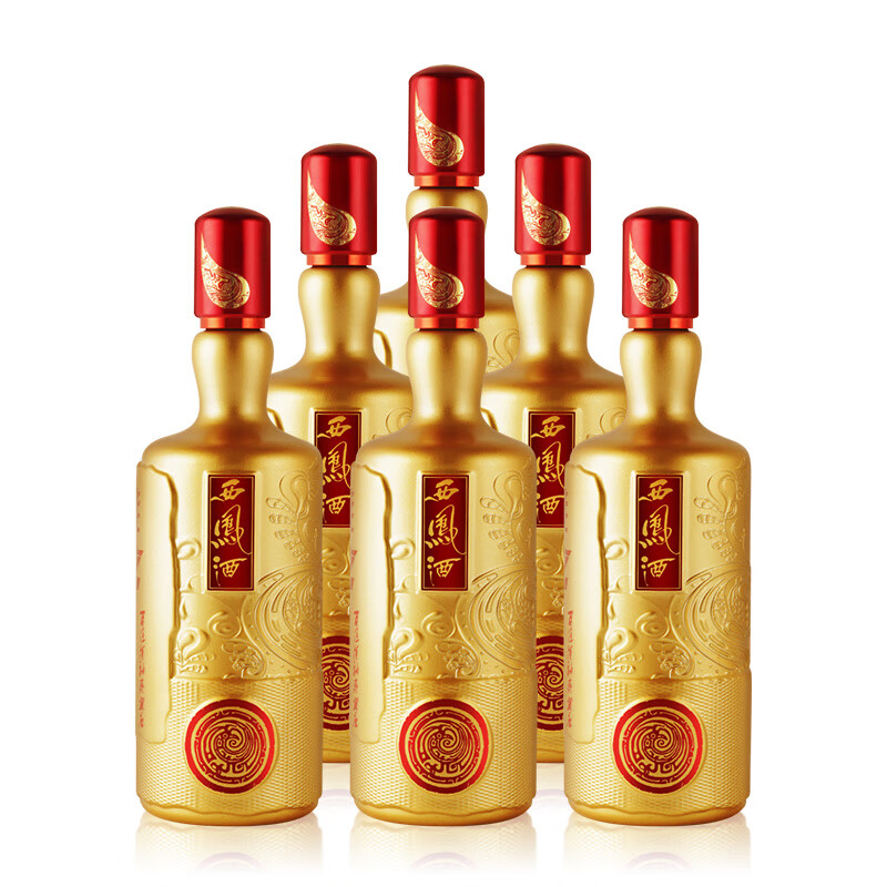 西凤酒唯炫凤香型白酒节日商务送礼 52度 1000mL 2瓶 唯炫红色旗舰版