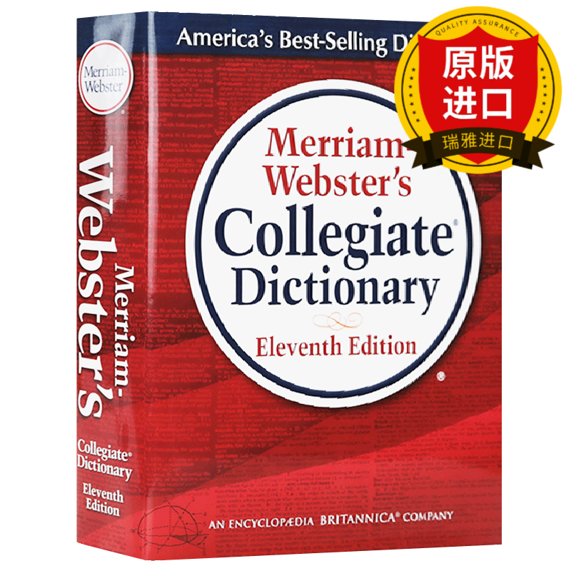 韦氏大学英语词典 Merriam-Webster's Collegiate Dictionary 英文原版 韦氏字典辞典英语学习工具书 全英文版进口原版英语书籍 精装