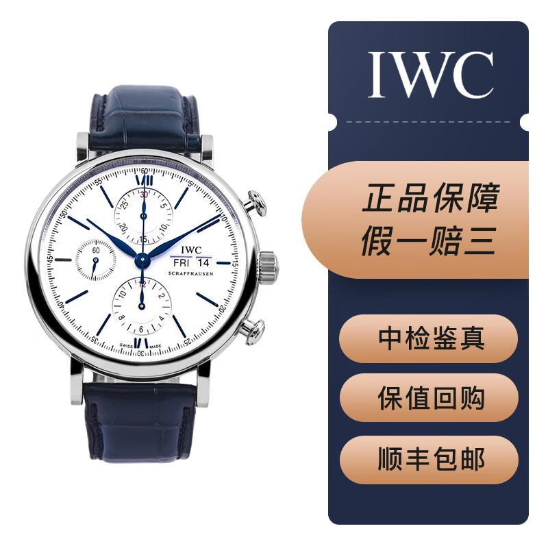 【二手99新】【全新未使用】万国柏涛菲诺系列iw391037自动机械男款