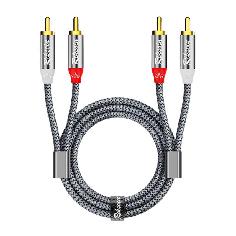 Riksoin׿ɭ˫ͷƵ2RCAԹ ԶAVź DVDԵӽ칦ߵ ߼ҡ֮-߱ 1.2m