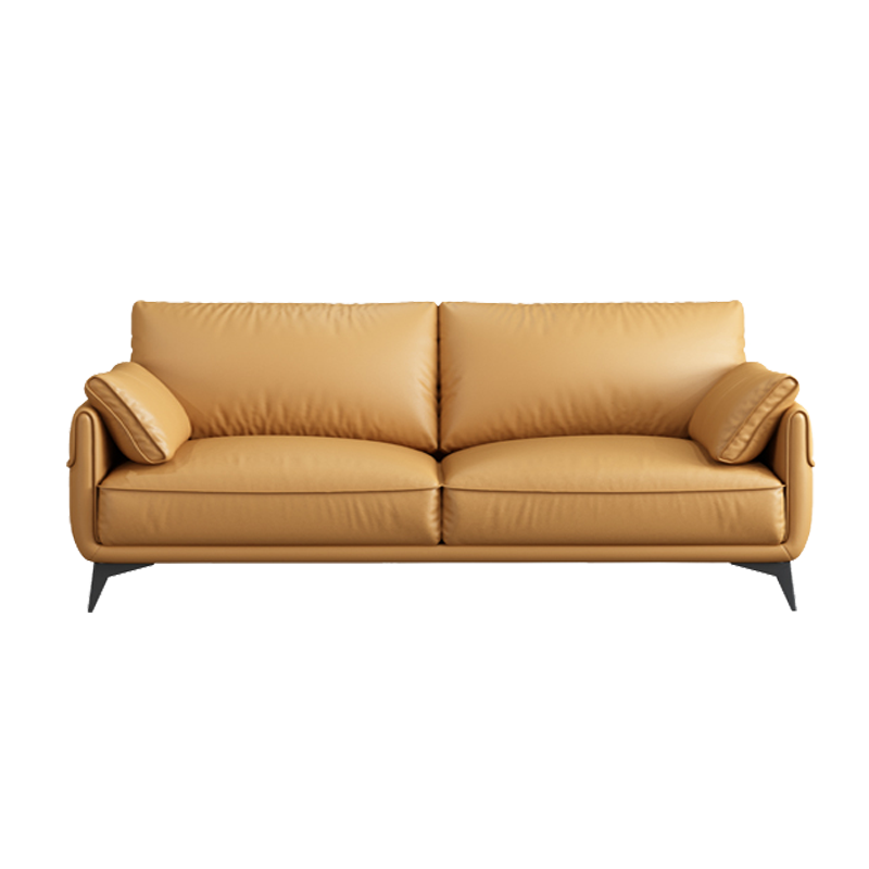 【现货闪发】伊琦美 沙发 意式沙发轻奢真皮沙发极简真皮沙发三人四人沙发简约现代小户型客厅头层牛皮定制 四人位(2.2m三个坐垫) 意大利进口牛皮+进口恒温呼吸海绵