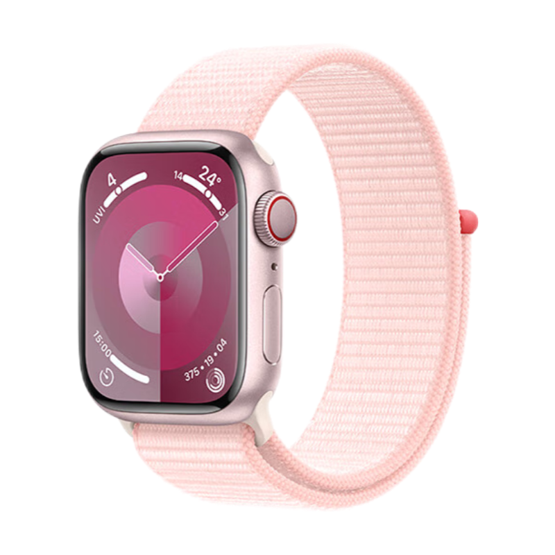 Apple/ƻ Watch Series 9 ֱGPS+ѿ41׷ɫɫػʽ˶ MRJR3CH/A