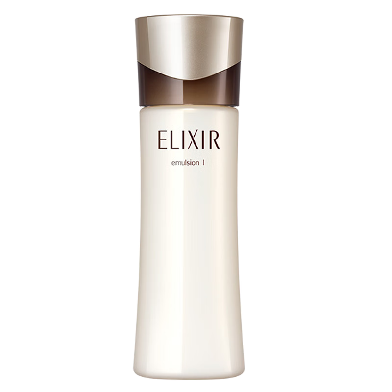 ELIXIR蘊能柔滑緊實(shí)化妝水Advanced黑金水乳日本進(jìn)口 七夕禮物 黑金乳液  1號清爽型130ml