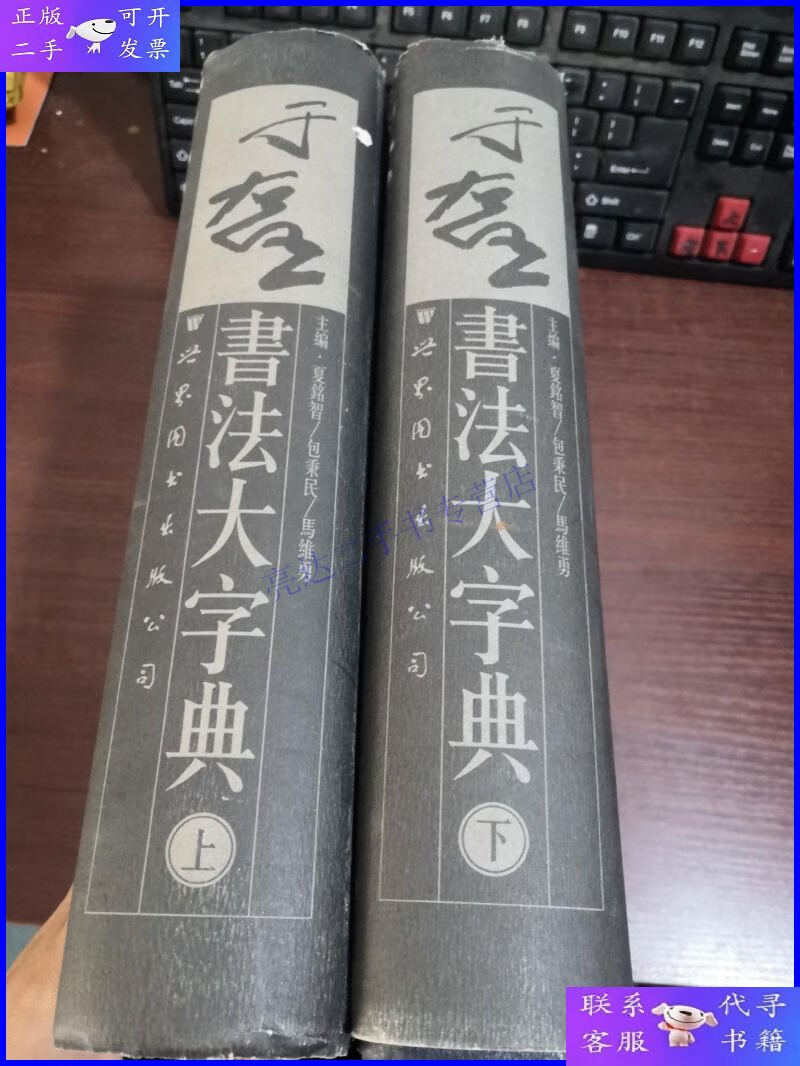 【二手9成新】于右任书法大字典(上下册)