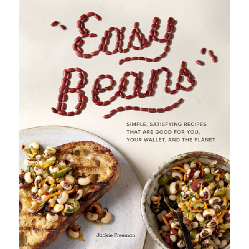 预订英文原版 easy beans 易豆 40种豆类和扁豆简单美味的蘸酱沙拉汤