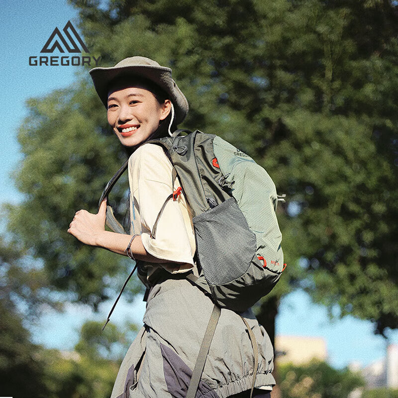 GREGORY格里高利NANO登山包徒步背包通勤轻便冲顶包双肩包-18L
