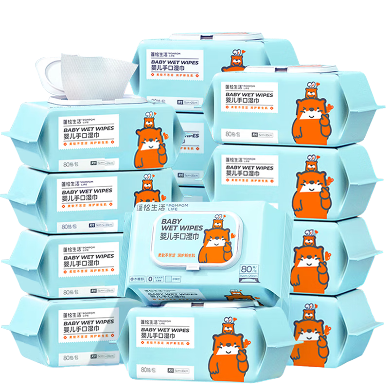 �������� ��������ʪ�� Ӥ����ƨƨר�� ʪֽ�� ��ɫ80��/��*15�� 59.9Ԫ