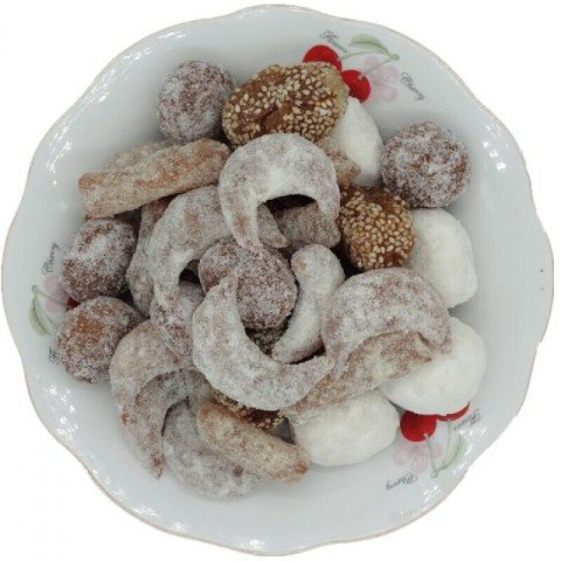 俏滋郎河南过年吃的果子传统糕点口酥羊角蜜500克果子点心零食小吃