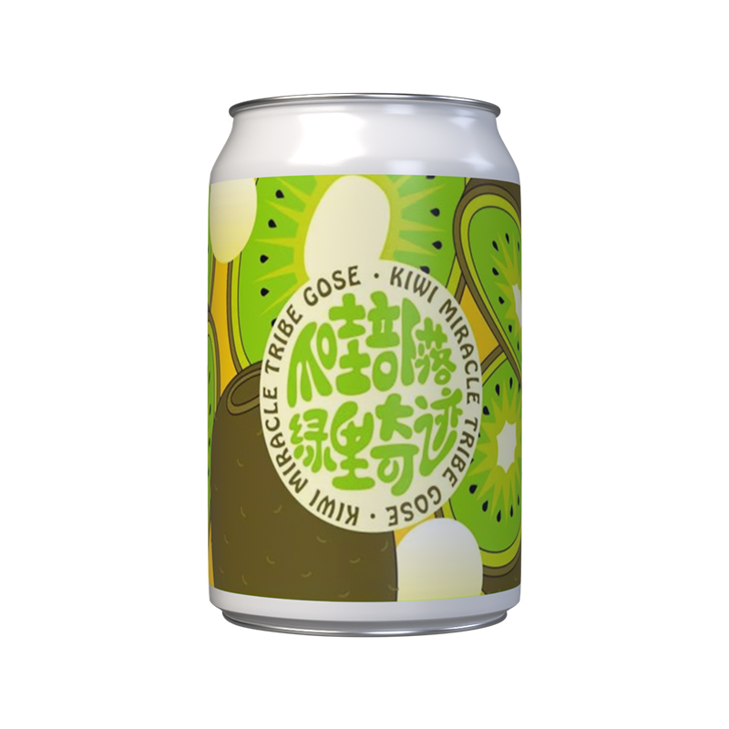 气泡实验室 爪哇部落 绿里奇迹 国产精酿啤酒 酒精度4.2% 330ml单罐