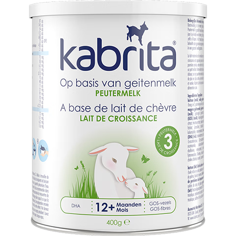 佳贝艾特（KABRITA）婴幼儿宝宝羊奶粉荷兰版金装3段400g12-36个月 DHA+A2  
