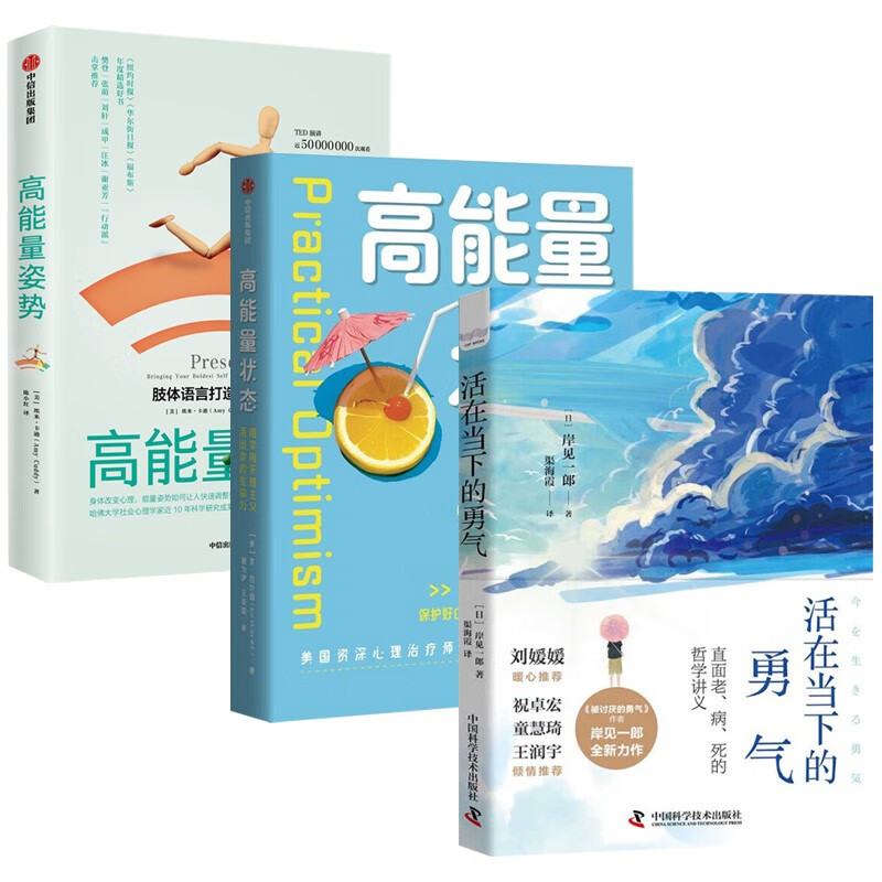 活在当下的勇气+高能量状态+高能量姿态（全3册）详情图