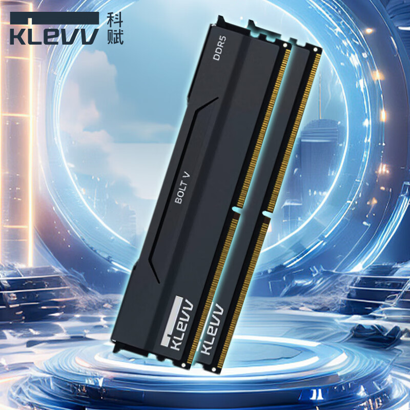 科赋（KLEVV）32GB(16GB*2) DDR5 6000频率 台式机内存条  雷霆V 马甲套装  海力士A-die  C30