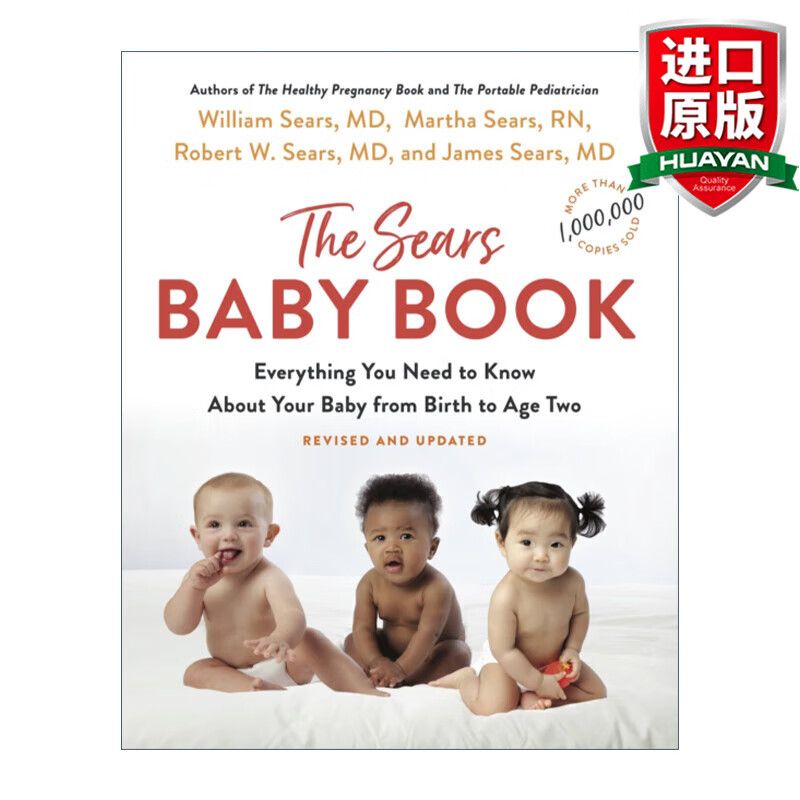 The Sears Baby Book 英文原版 西尔斯亲密育儿百科 英文版 进口英语原版书籍