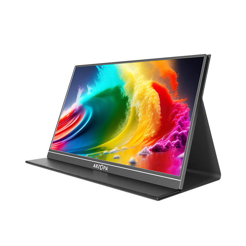 �޵�����plus:ARZOPA ��׿��15.6Ӣ���Яʽ��ʾ�� IPS��  �ֻ��ʼǱ�һ��ֱ����չ�� PS4/5 SWITCH��ʾ����S1 Table