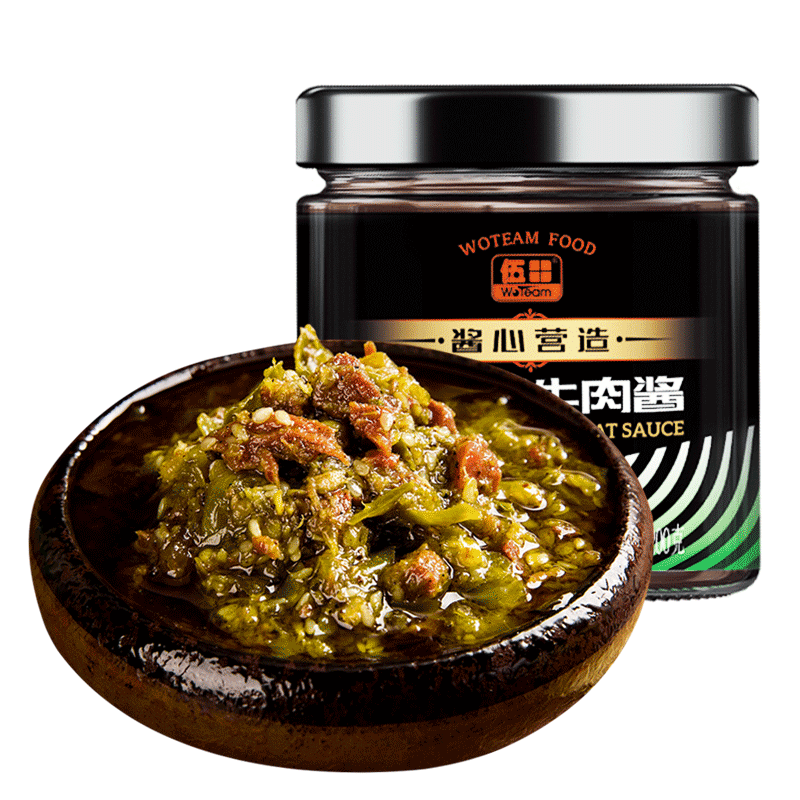 伍田藤椒牦牛肉酱 200g