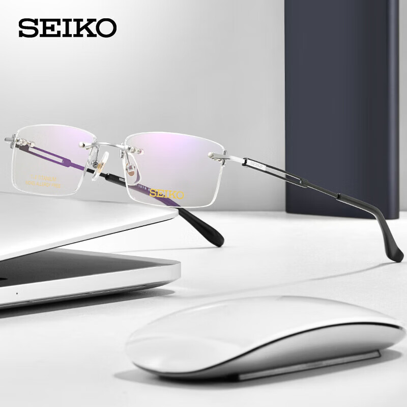 SEIKO���������۾��ܳ���������Ů�����ɢ���ɫ������Ƭ�ۺ�����2Z ����HC1019-87����ɫ��ɫ ����1.60MR-8�ϱ������澵Ƭ