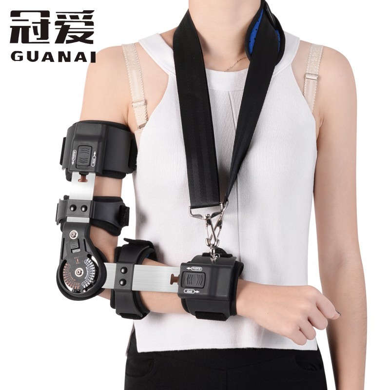 手臂上肢骨折扭伤固定夹板康复护具护手腕手肘支架 右手-升级款(臂围