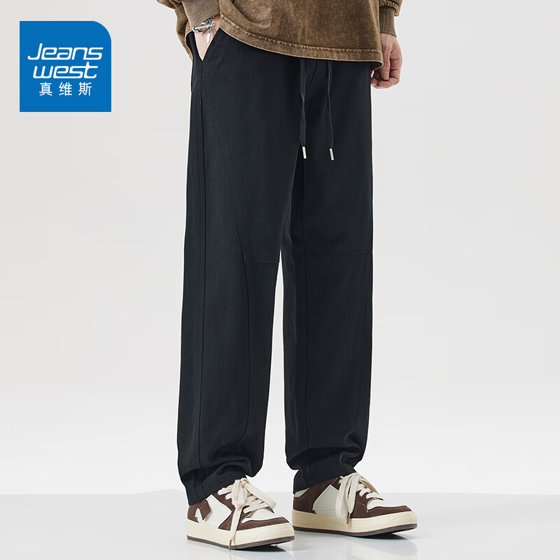 ���ڲ�������ά˹��Jeanswest�����п���ʿ�ﶬ���¿�����ɴ���ֱͲ�˶��п�ٴ�����п� 8022��ɫ 3XL ������165-175�ﴩ��    83Ԫ