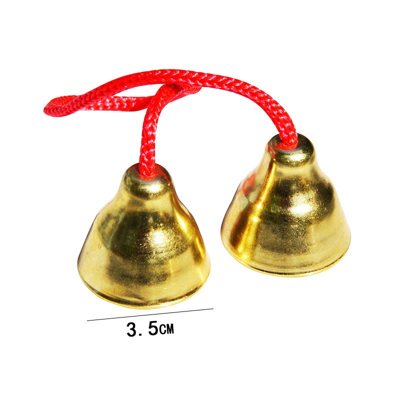 杰森顿幼儿园儿童音乐教具奥尔夫乐器碰铃环保碰钟铃铛上课手铃木柄撞