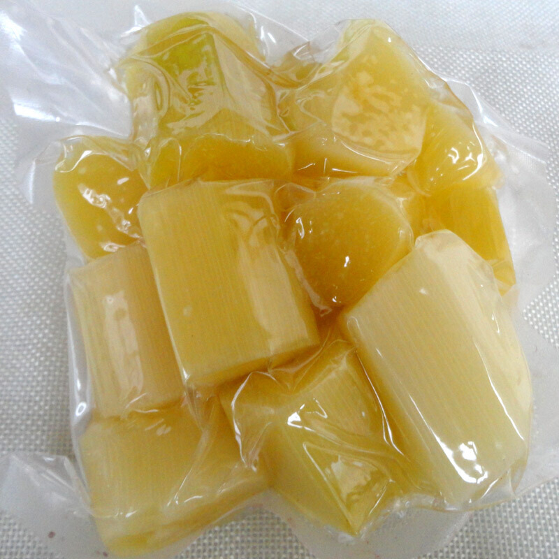 桃李村甘蔗现货 水果新鲜水果 甘蔗肉去皮真空包装孕妇水果 4袋(1600g)