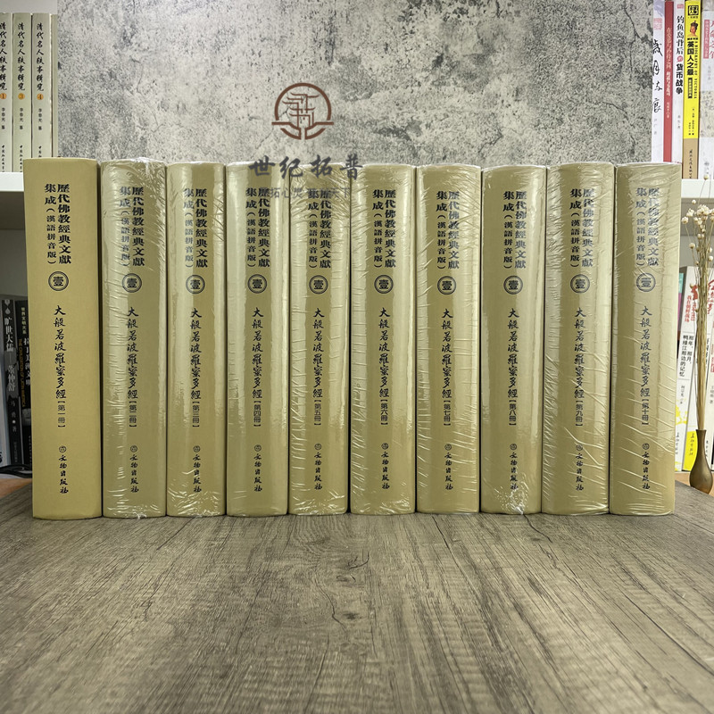 正版包邮 大般若波罗蜜多经汉语拼音版大般若经600卷 繁体横排10册