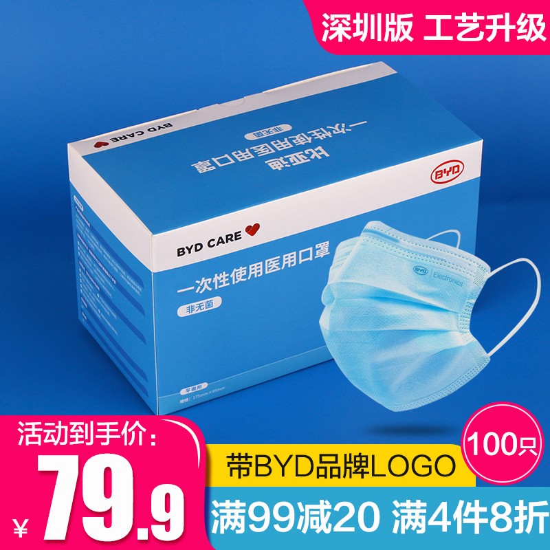 【2023口罩价格】比亚迪口罩：三重防护，高品质保障