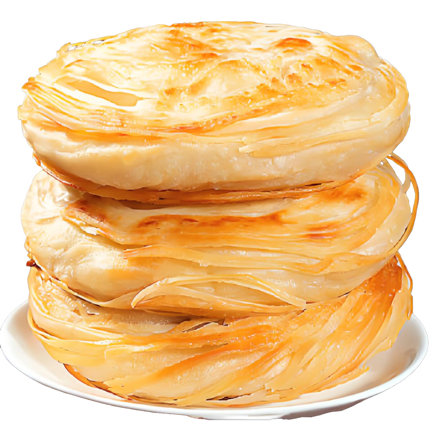 沁园秋潼关肉夹馍千层饼潼关饼胚 千层饼2200g（550g*4袋）