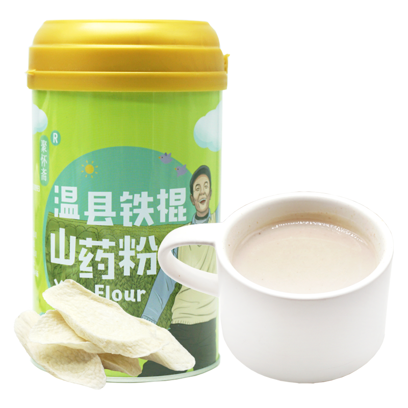 聚怀斋【温县特产馆】聚怀斋焦作温县铁棍山药粉520g 熟粉 代餐粉