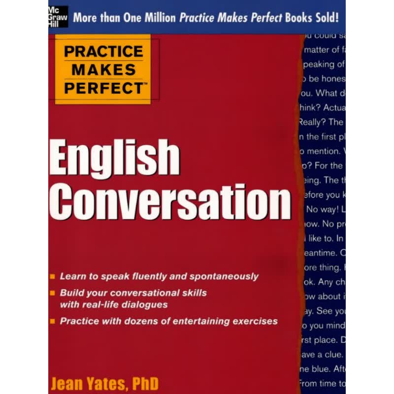 全新英文书Practice Makes Perfect: English Conversation送 第一版纸质书+电子版