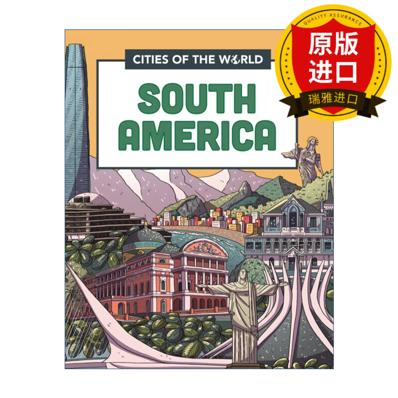 cities of south america 世界城市之南美洲的城市 儿童科普绘本 英文