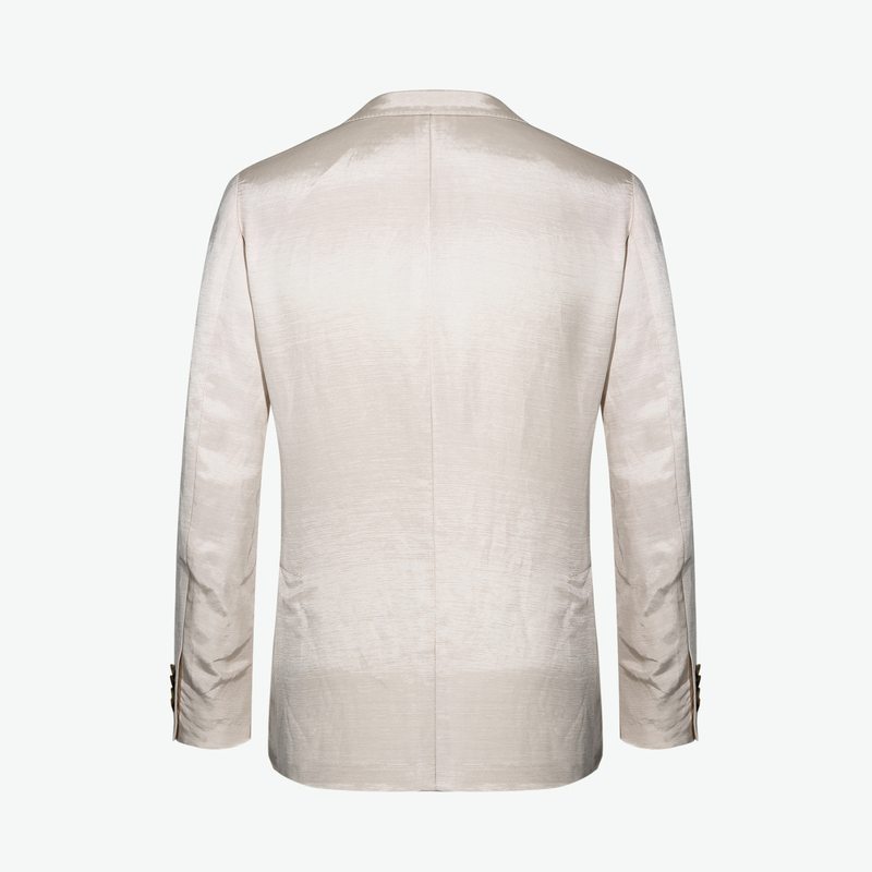 MAYOR男装 经典商务男士西服职业正装单排扣时尚休闲西装男 米色 常规 170A 170/92A