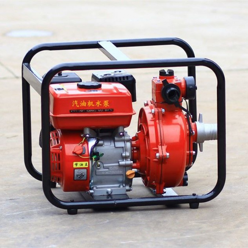 农用家用污水泵1寸汽油柴油高扬程水泵200米300高压抽水机螺杆泵 汽油