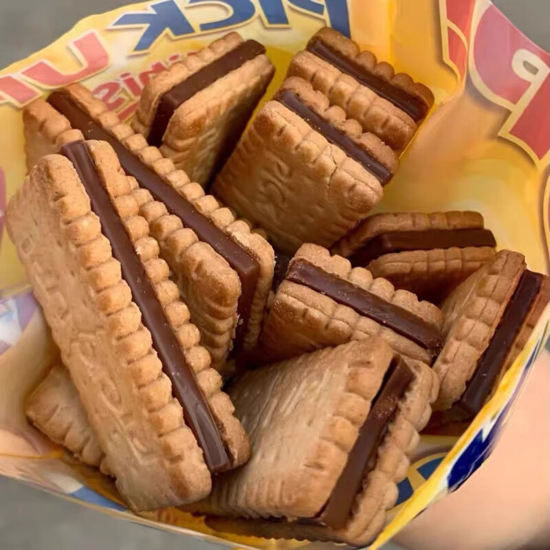 smvp德国进口 百乐顺pickup牛奶巧克力味夹心饼干网红零食  组合装