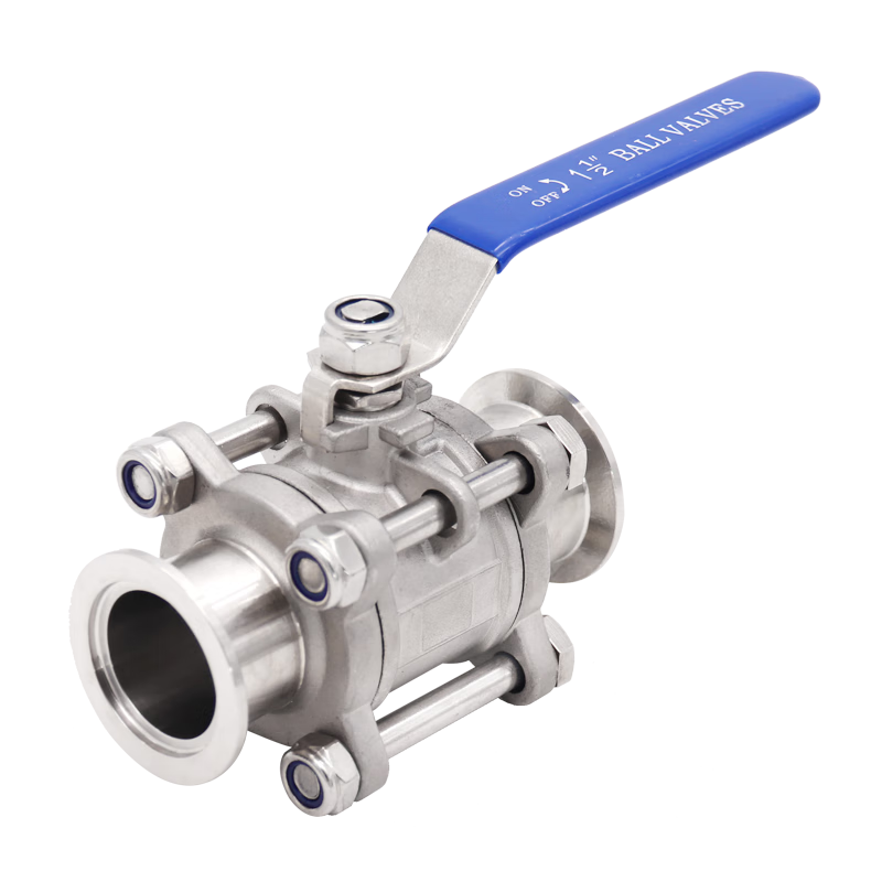 烨霖煜KF真空手动球阀304不锈钢阀门快装16管件25密封件40盲板50法兰63 ISO100 手动球阀 京东折扣/优惠券