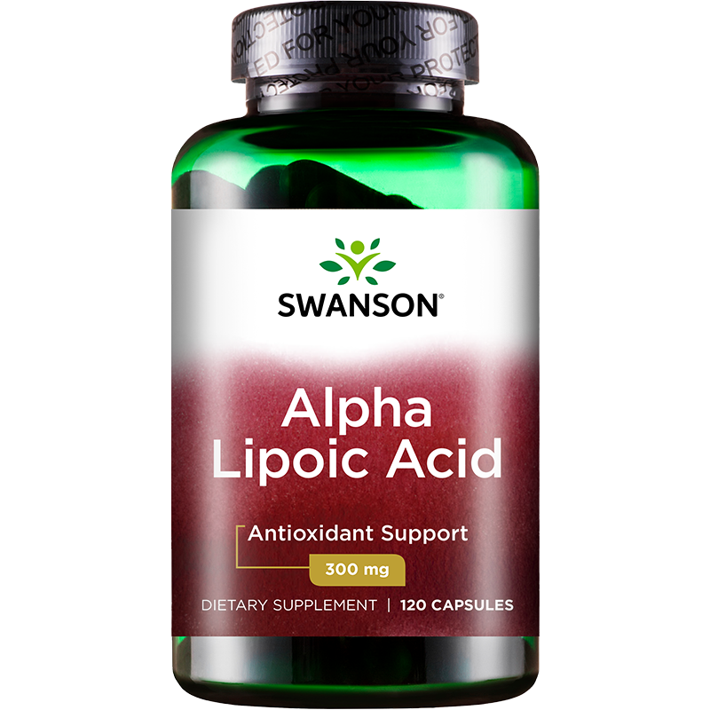 斯旺森α硫辛酸胶囊，调节三高新选择