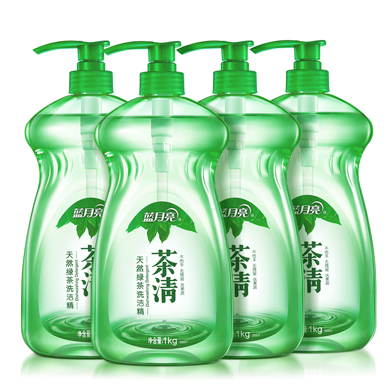 ����������ϴ�ྫ1kg*4ƿ ���߲;���ϴ��ϴ���� ʳƷ���� ��Чȥ��