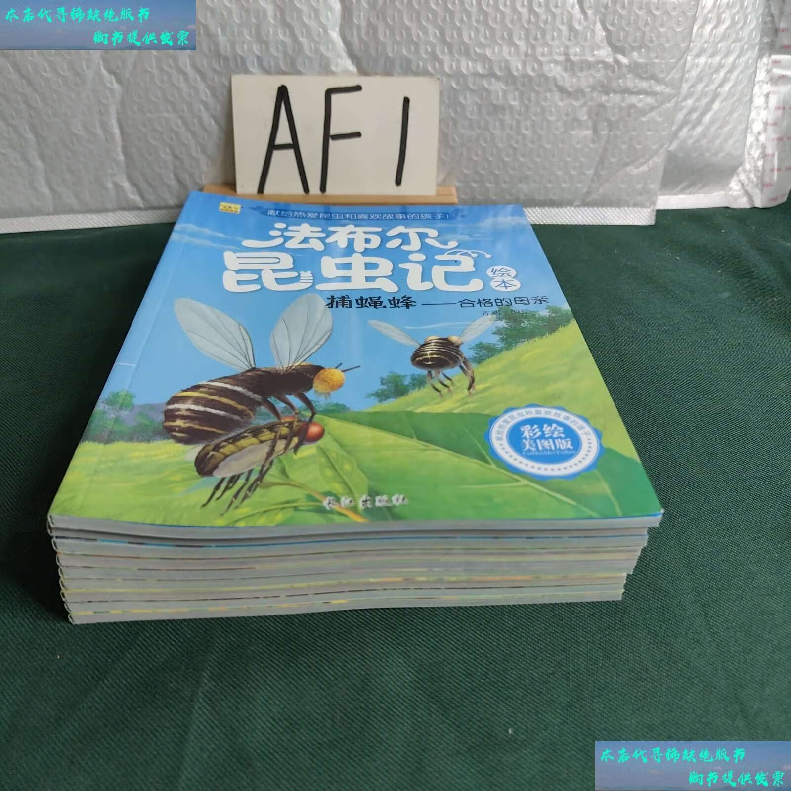 【二手书9成新】捕蝇蜂:合格的母亲(彩绘美图版)/法布尔昆虫记绘本