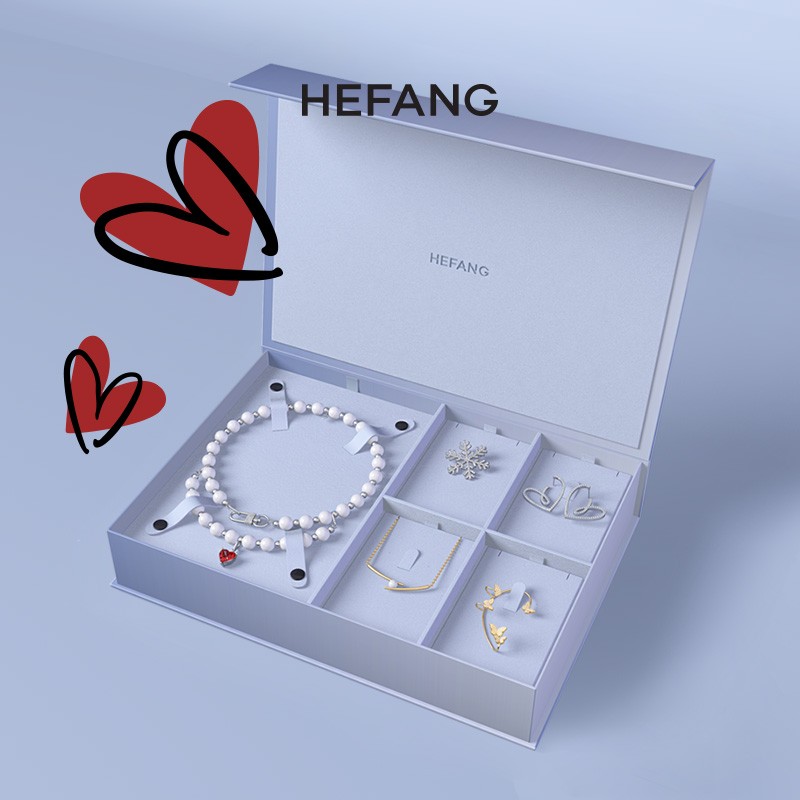 hefang何方珠宝奢宠礼盒 饰品套装【生日礼物送女友】 7520礼盒