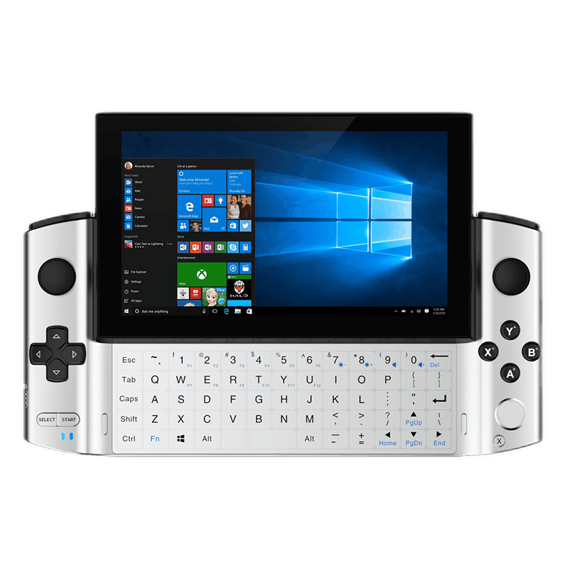 gpd win3 游戏机掌机 win10迷你掌上电脑 畅玩DNF魔兽单机steam掌机游戏3A大作  I7-1195G7 16G 1TB固态|银黑+底