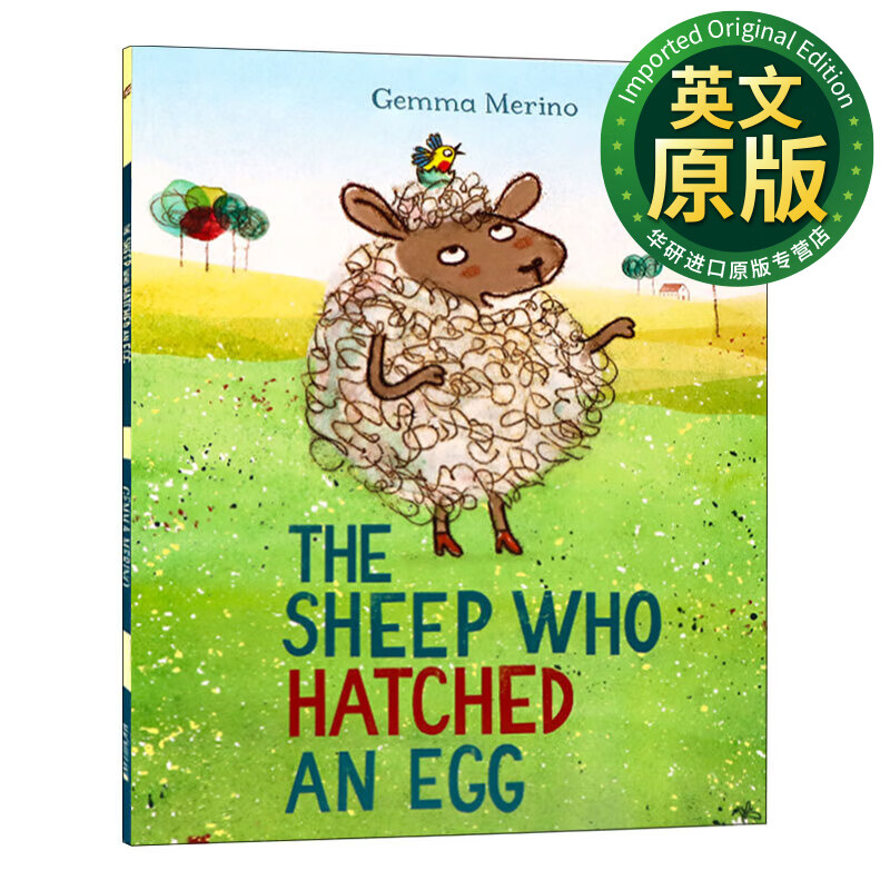 会孵蛋的绵羊 英文原版 the sheep who hatched an egg 英文版 进口