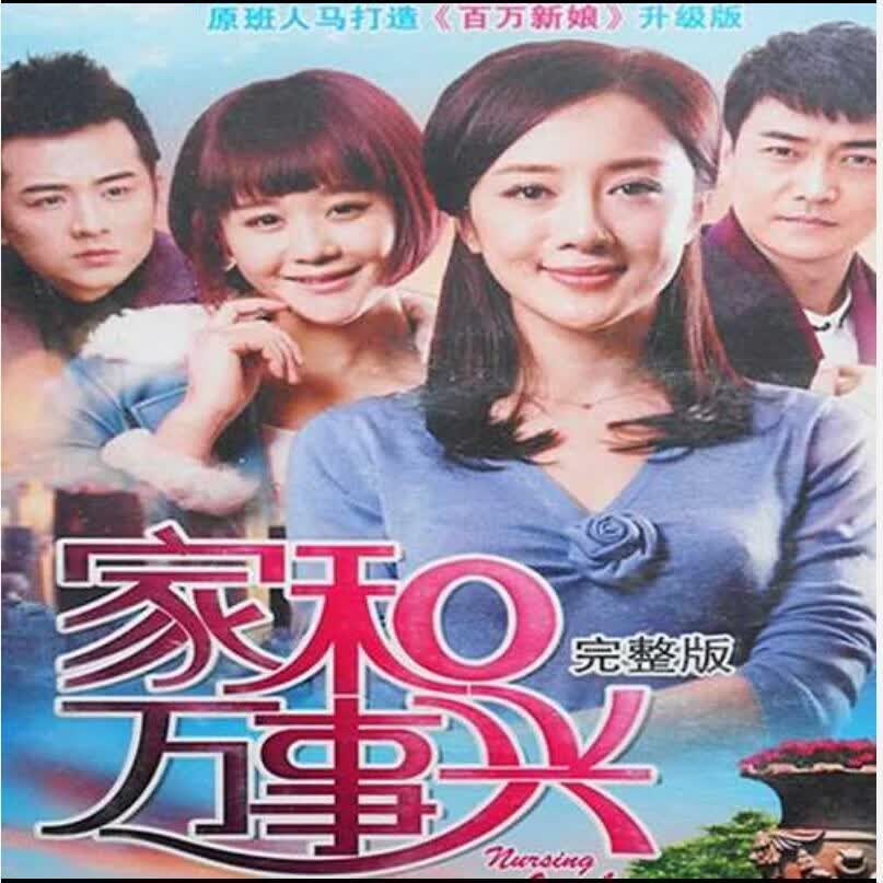 泰晁瑾爱情电视连续剧 家和万事兴完整版dvd碟片视频光盘李依晓明海陆