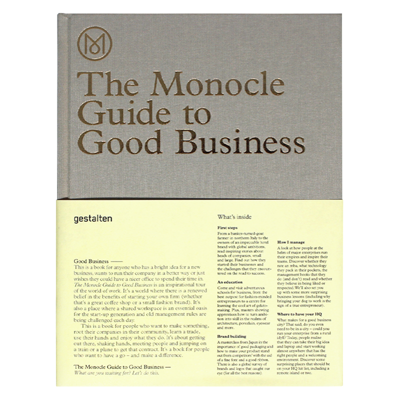 现货 The Monocle Guide to Good Business 优质商业 经济管理商业趋势 商业观念 企业文化 Monocle 指南 英文原版