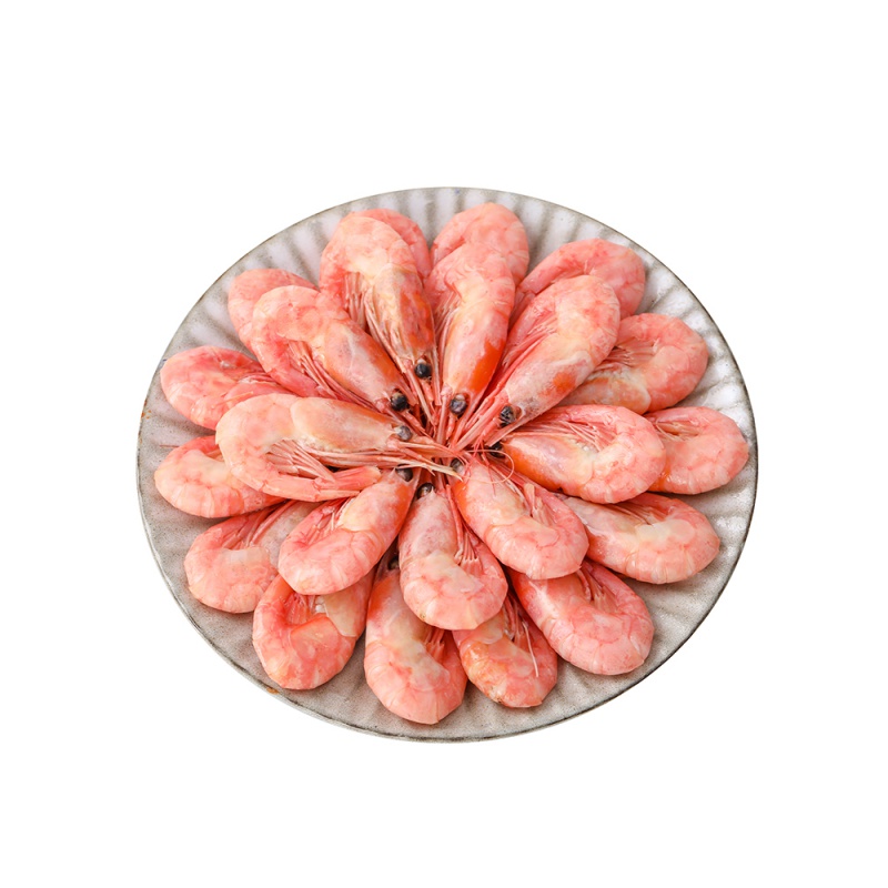 京战 北极甜虾头籽北极虾5斤带籽甜虾冰虾鲜活冷冻海鲜水产大虾即食