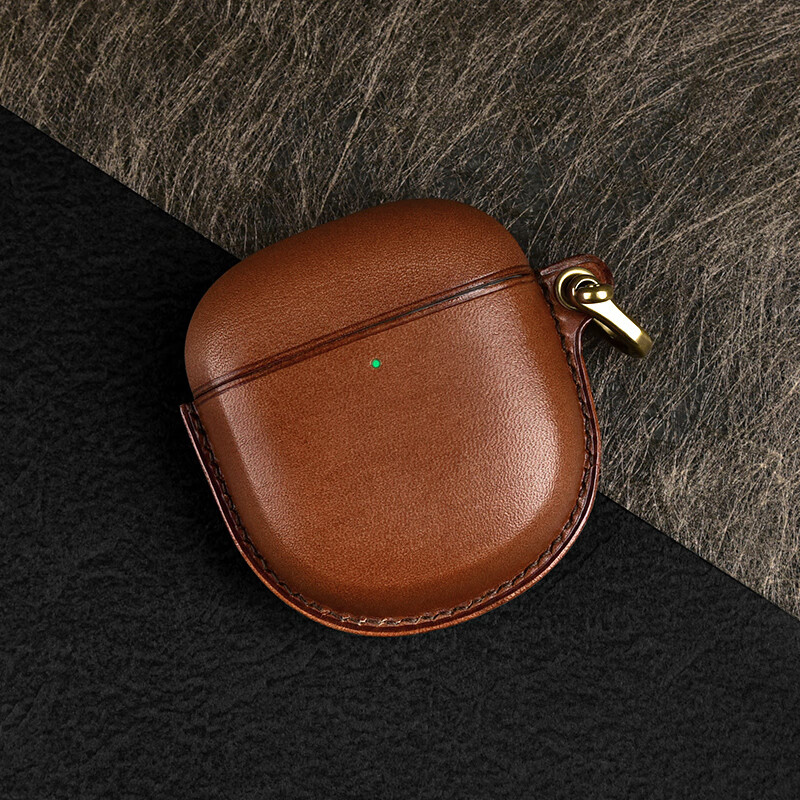 bose大鲨鱼2代耳机保护壳 意大利进口牛皮 手工真皮保护套 棕色 bose2