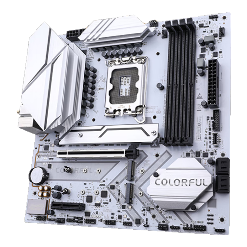 ߲ʺ磨ColorfulCPUװ BATTLE-AX B760M-WHITE WIFI D5+Ӣض(Intel) i7-12700KF CPU 