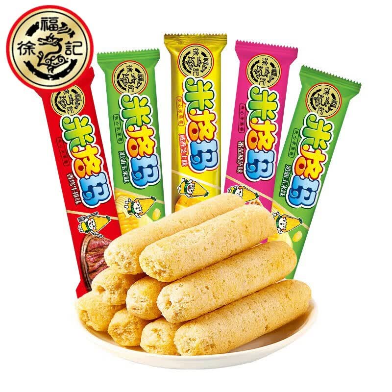 徐福记小叭叭米格玛糙米卷米果卷膨化能量棒休闲零食TK 米果卷425g高性价比高么？