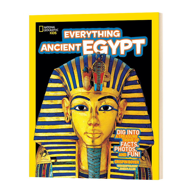 英文原版 国家地理儿童万物百科古埃及 进口英语原版书籍